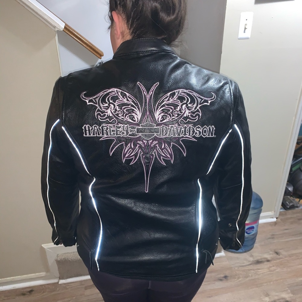 Women’s Harley Davidson leather jacket